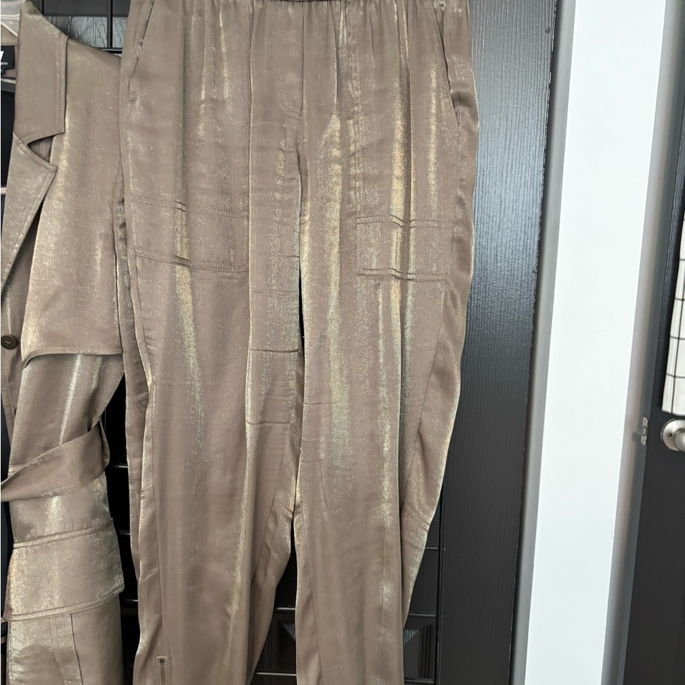 Metallic Gold Women’s Pants